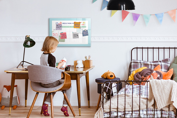 Tableau magnétique effaçable Planificateur de repas pour chaque semaine