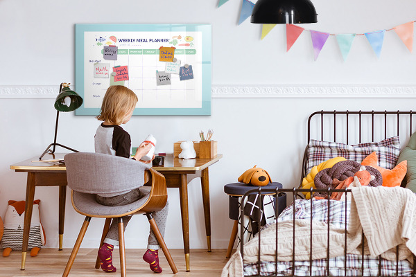 Tableau magnétique effaçable Planificateur de repas pour chaque semaine