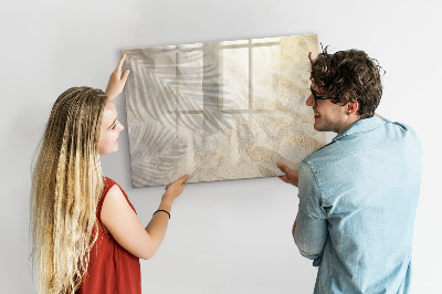 Tableau magnétique effaçable Un tableau élégant pour les notes et les photos