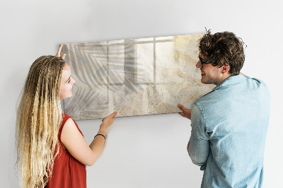 Tableau magnétique effaçable Un tableau élégant pour les notes et les photos