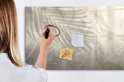 Tableau magnétique effaçable Un tableau élégant pour les notes et les photos