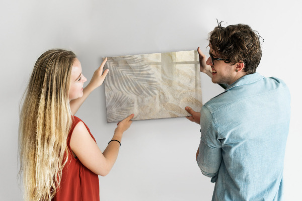 Tableau magnétique effaçable Un tableau élégant pour les notes et les photos