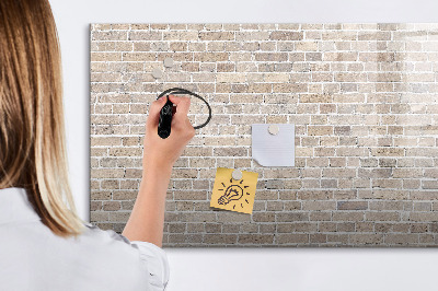 Tableau effaçable magnétique Panneau d'affichage photo moderne
