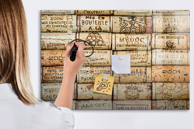 Tableau magnétique effaçable Un tableau pour les notes et les souvenirs