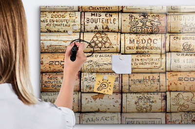 Tableau magnétique effaçable Un tableau pour les notes et les souvenirs