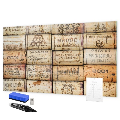 Tableau magnétique effaçable Un tableau pour les notes et les souvenirs