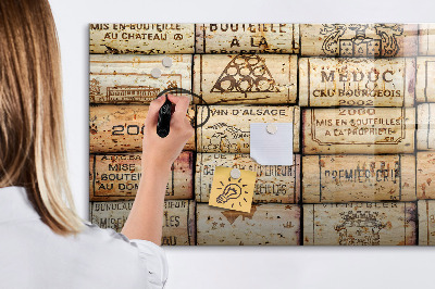 Tableau magnétique effaçable Un tableau pour les notes et les souvenirs