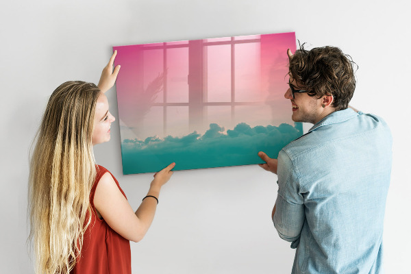 Tableau effaçable magnétique Un tableau coloré pour les notes et les photos