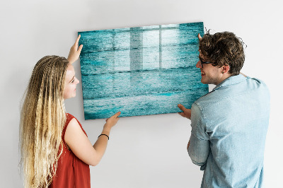 Tableau magnétique effaçable Un espace chaleureux pour s'exprimer