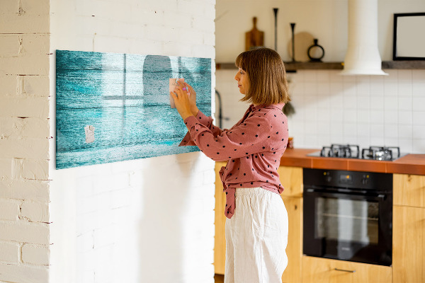 Tableau magnétique effaçable Un espace chaleureux pour s'exprimer