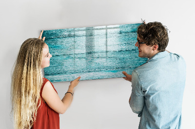 Tableau magnétique effaçable Un espace chaleureux pour s'exprimer