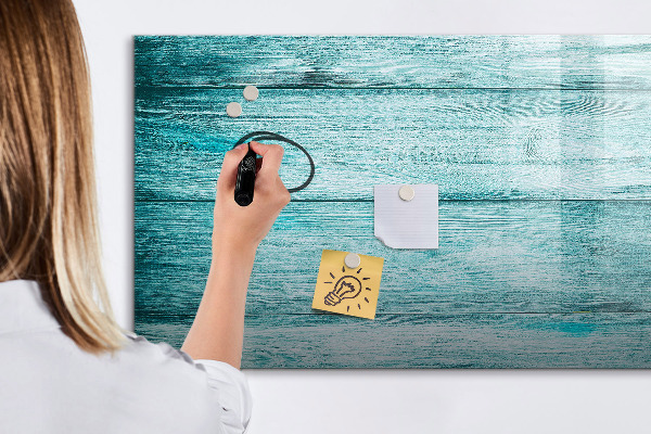Tableau magnétique effaçable Un espace chaleureux pour s'exprimer