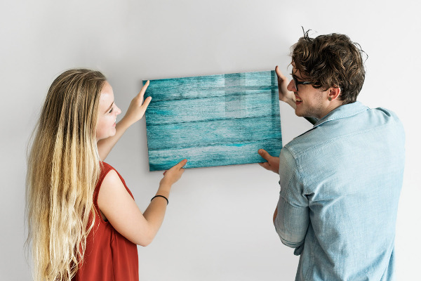 Tableau magnétique effaçable Un espace chaleureux pour s'exprimer