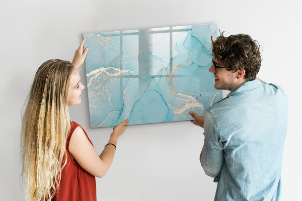 Tableau magnétique effaçable Un tableau coloré pour les notes et les photos