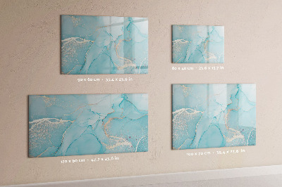 Tableau magnétique effaçable Un tableau coloré pour les notes et les photos