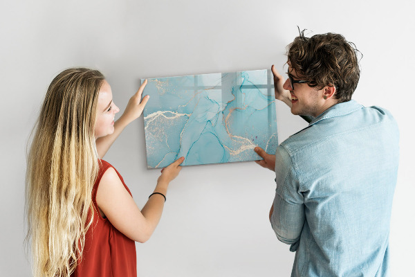 Tableau magnétique effaçable Un tableau coloré pour les notes et les photos