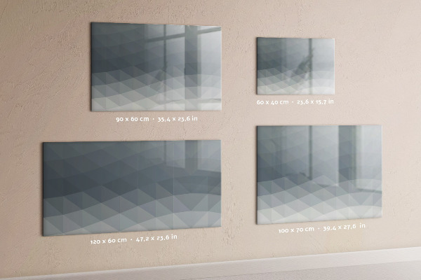 Tableau effaçable magnétique Préserver les souvenirs dans un style moderne