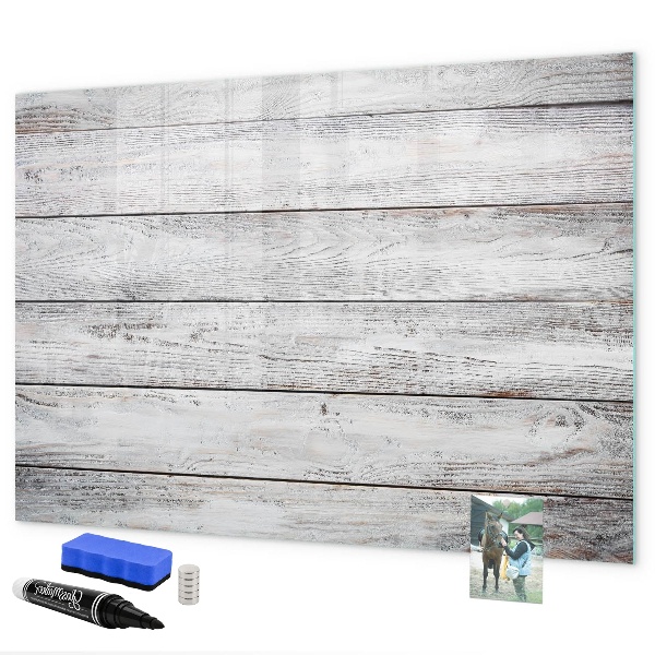 Tableau magnétique effaçable Tableau élégant pour photos et notes