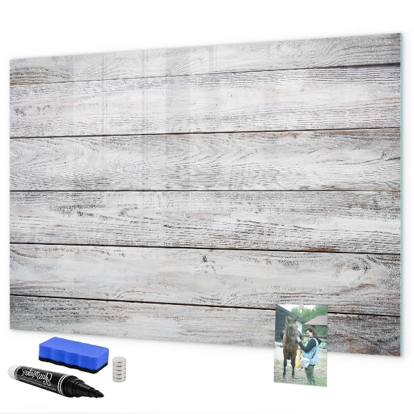 Tableau magnétique effaçable Tableau élégant pour photos et notes