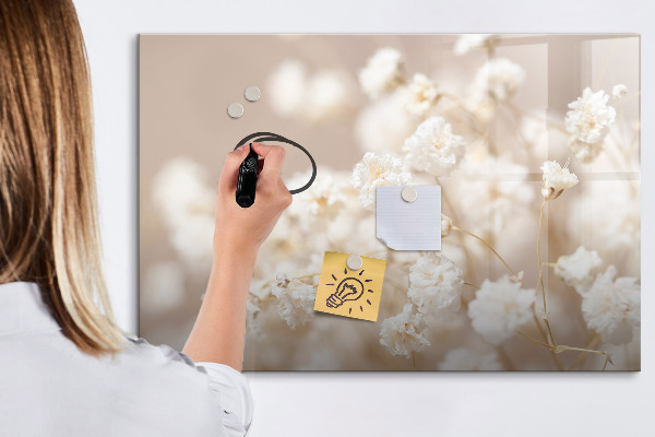 Tableau effaçable magnétique Un lieu créatif pour les souvenirs et les photos