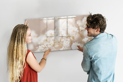 Tableau effaçable magnétique Un lieu créatif pour les souvenirs et les photos