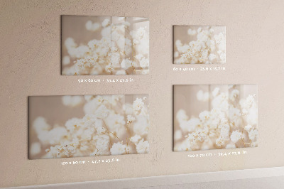 Tableau effaçable magnétique Un lieu créatif pour les souvenirs et les photos