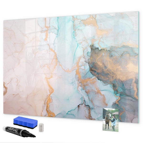 Tableau effaçable magnétique Tableau élégant pour photos et notes