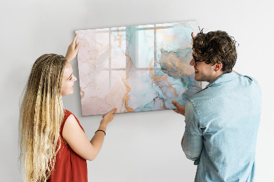Tableau effaçable magnétique Tableau élégant pour photos et notes