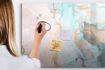 Tableau effaçable magnétique Tableau élégant pour photos et notes