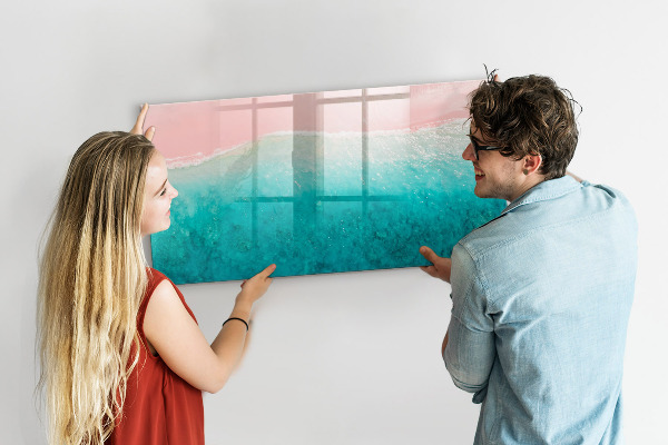 Tableau effaçable magnétique Un tableau coloré pour les notes et les photos