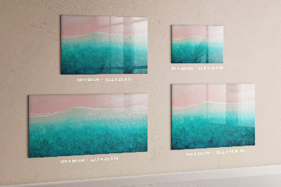 Tableau effaçable magnétique Un tableau coloré pour les notes et les photos