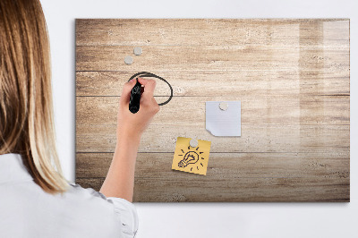 Tableau effaçable magnétique Un tableau élégant pour les notes et les photos