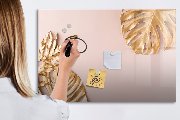 Tableau magnétique effaçable Un tableau élégant pour présenter des photos