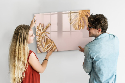 Tableau magnétique effaçable Un tableau élégant pour présenter des photos