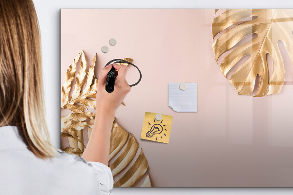 Tableau magnétique effaçable Un tableau élégant pour présenter des photos