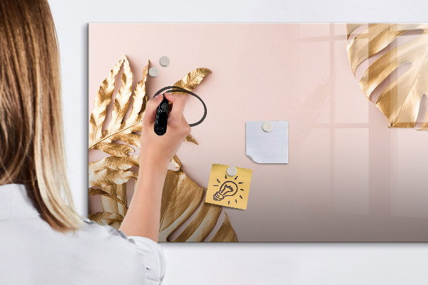 Tableau magnétique effaçable Un tableau élégant pour présenter des photos