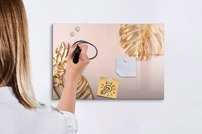 Tableau magnétique effaçable Un tableau élégant pour présenter des photos