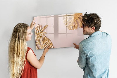 Tableau magnétique effaçable Un tableau élégant pour présenter des photos