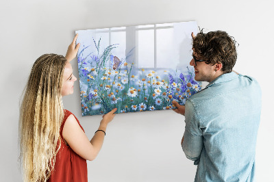 Tableau magnétique effaçable Un espace créatif pour les souvenirs et les photos
