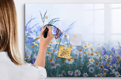 Tableau magnétique effaçable Un espace créatif pour les souvenirs et les photos