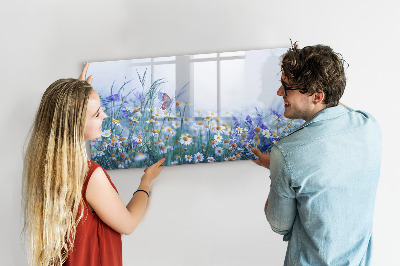 Tableau magnétique effaçable Un espace créatif pour les souvenirs et les photos