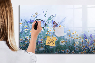 Tableau magnétique effaçable Un espace créatif pour les souvenirs et les photos