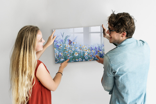 Tableau magnétique effaçable Un espace créatif pour les souvenirs et les photos