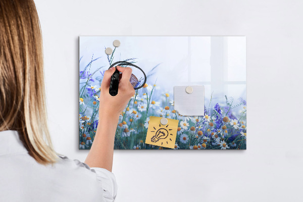 Tableau magnétique effaçable Un espace créatif pour les souvenirs et les photos