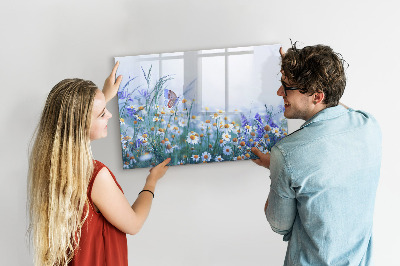 Tableau magnétique effaçable Un espace créatif pour les souvenirs et les photos