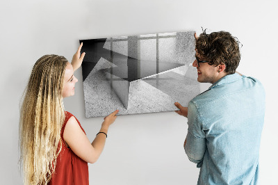 Tableau effaçable magnétique Tableau moderne pour notes et photos