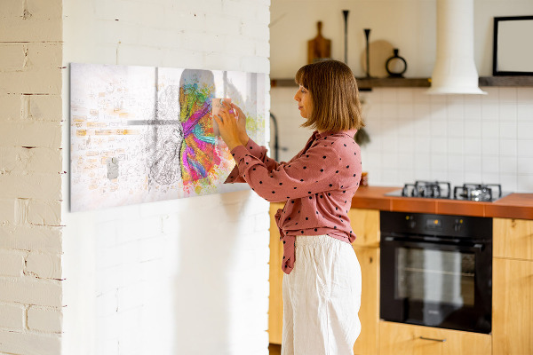 Tableau effaçable magnétique Un espace créatif pour les souvenirs et les idées