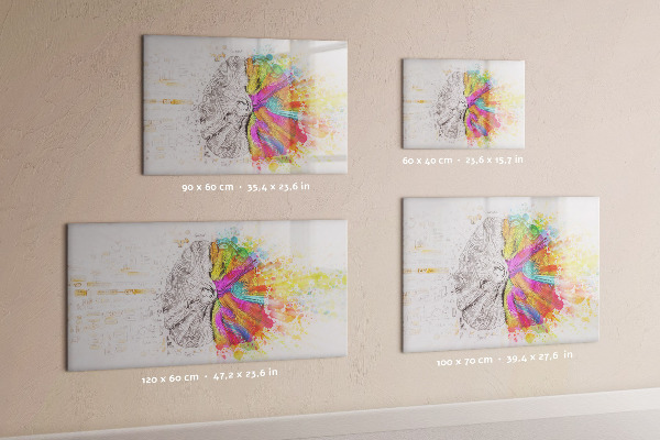 Tableau effaçable magnétique Un espace créatif pour les souvenirs et les idées
