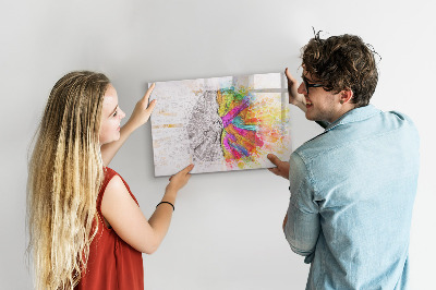 Tableau effaçable magnétique Un espace créatif pour les souvenirs et les idées