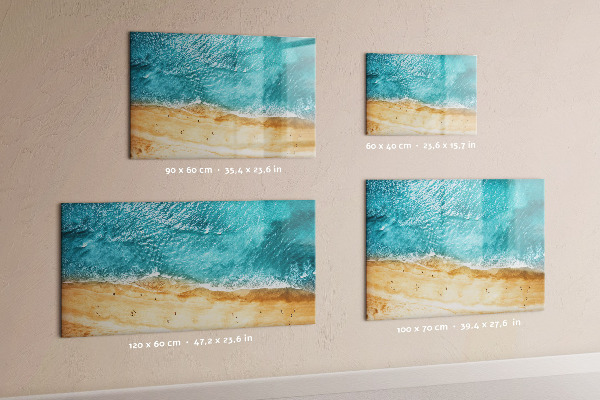Tableau effaçable magnétique Un tableau élégant pour les notes et les photos